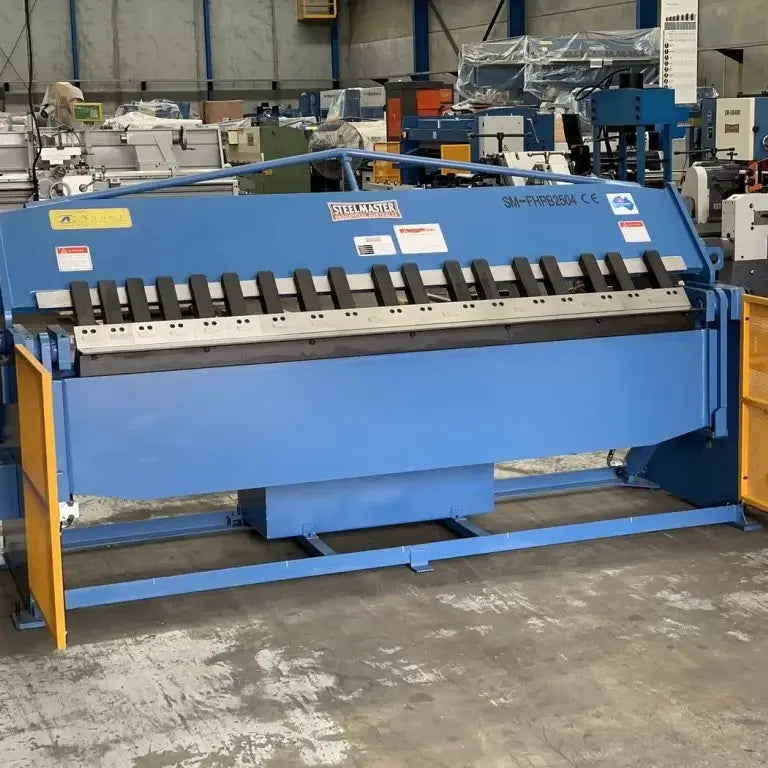 Panbrake Folder, Full Hydraulic, 2500mm x 4mm with Quick Set Angle Fold Setting