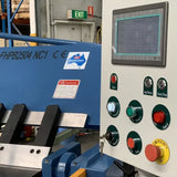 Panbrake Folder, Full Hydraulic, 2500mm x 4mm with NC1 Programmable Angle Controller