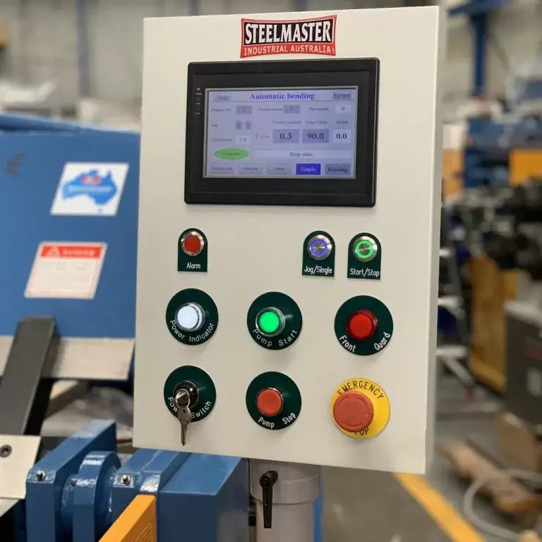 Panbrake Folder, Full Hydraulic, 2500mm x 4mm with NC1 Programmable Angle Controller