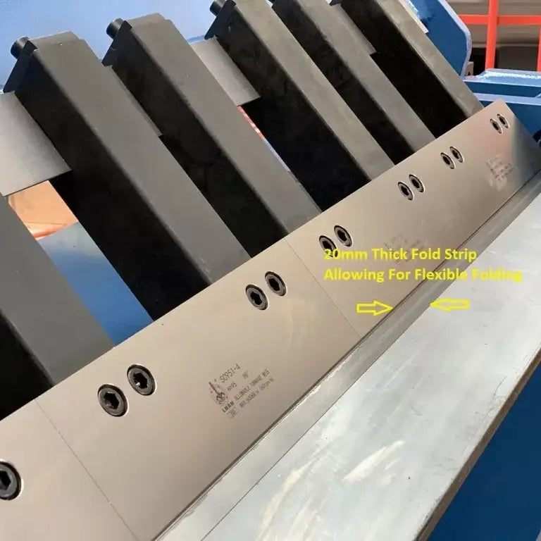 Panbrake Folder, Full Hydraulic, 2500mm x 5mm with Quick Set Angle Fold Setting