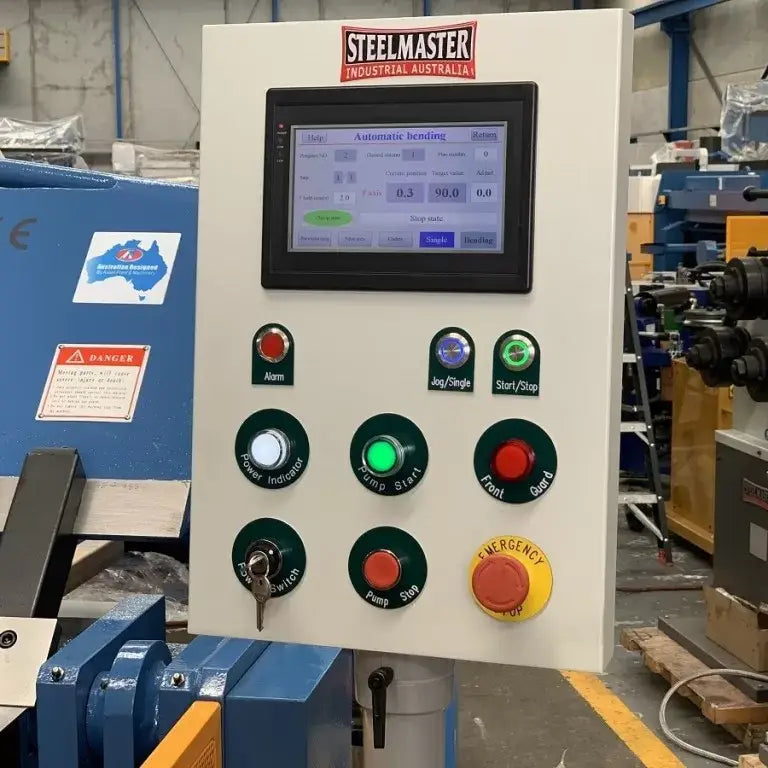 Panbrake Folder, Full Hydraulic, 3200mm x 4mm with NC1 Programmable Angle Controller