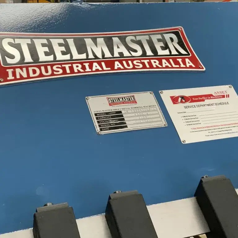 Panbrake Folder, Full Hydraulic, 4000mm x 4mm with NC2 Programmable Angle Controller