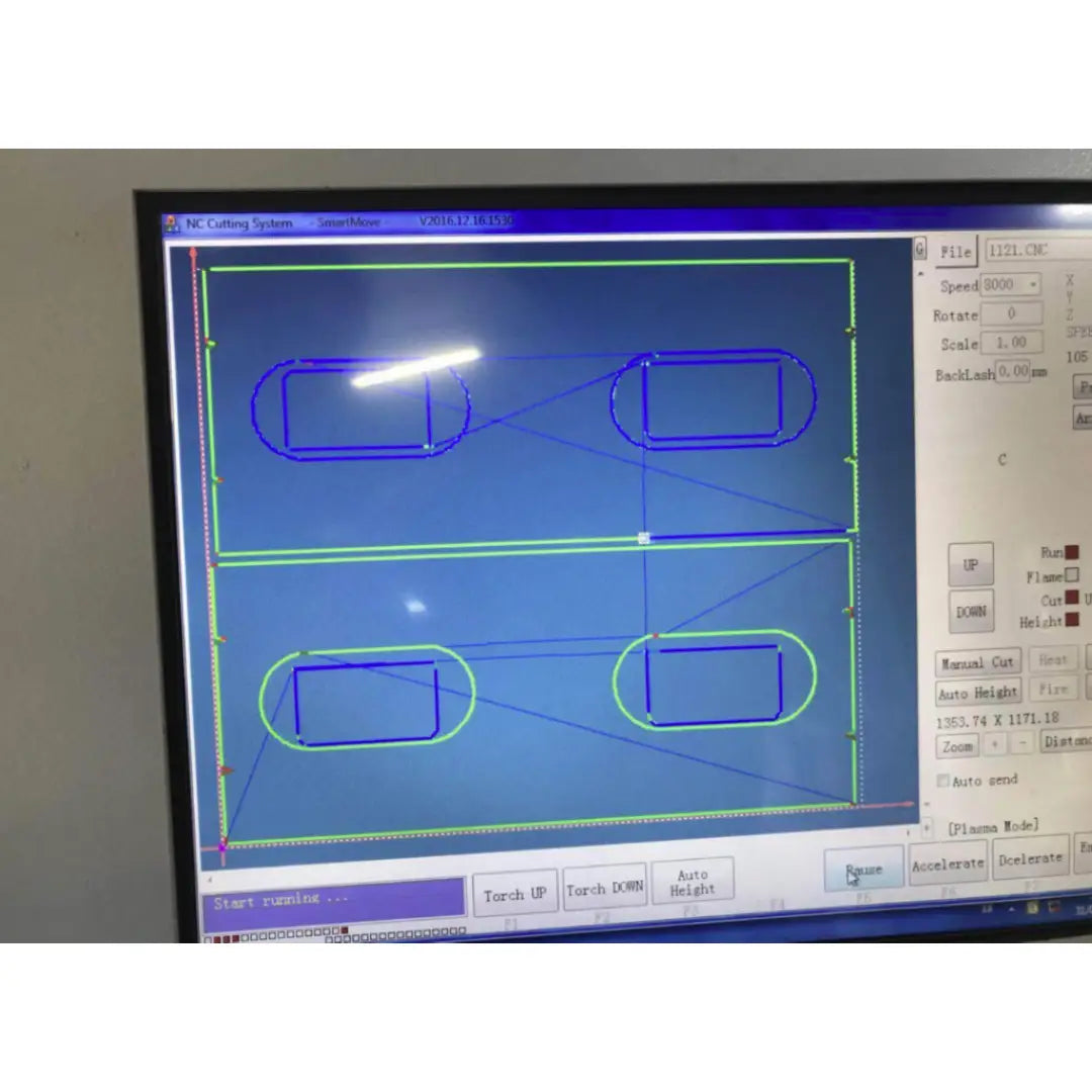 Plasma CNC – DUCTMASTER Model: HVAC – 3100 CNC Plasma, 1500mm x 3100mm Table.