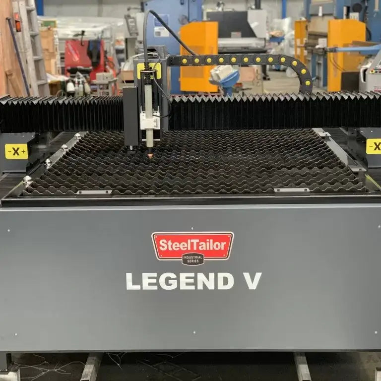 Plasma CNC – STEELTAILOR LEGEND V – 1500mm x 3000mm, Water Table & Etching Head, 10.5” LED Monitor