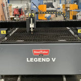 Plasma CNC – STEELTAILOR LEGEND V – 1500mm x 3000mm, Water Table & Etching Head, 10.5” LED Monitor