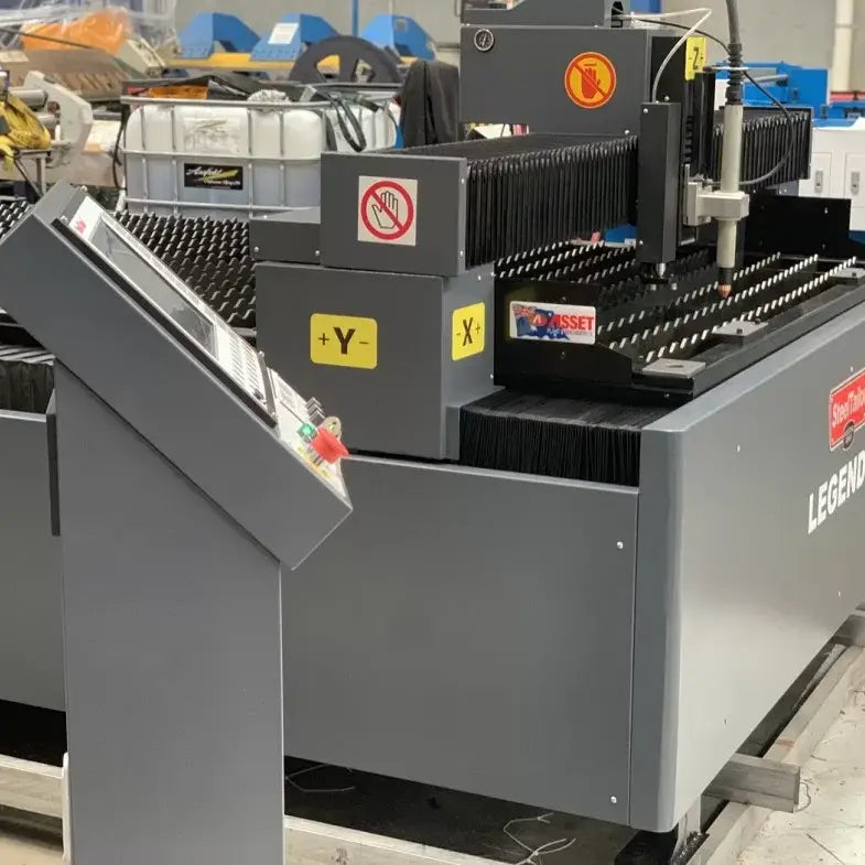 Plasma CNC – STEELTAILOR LEGEND V – 1500mm x 3000mm, Water Table & Etching Head, 10.5” LED Monitor