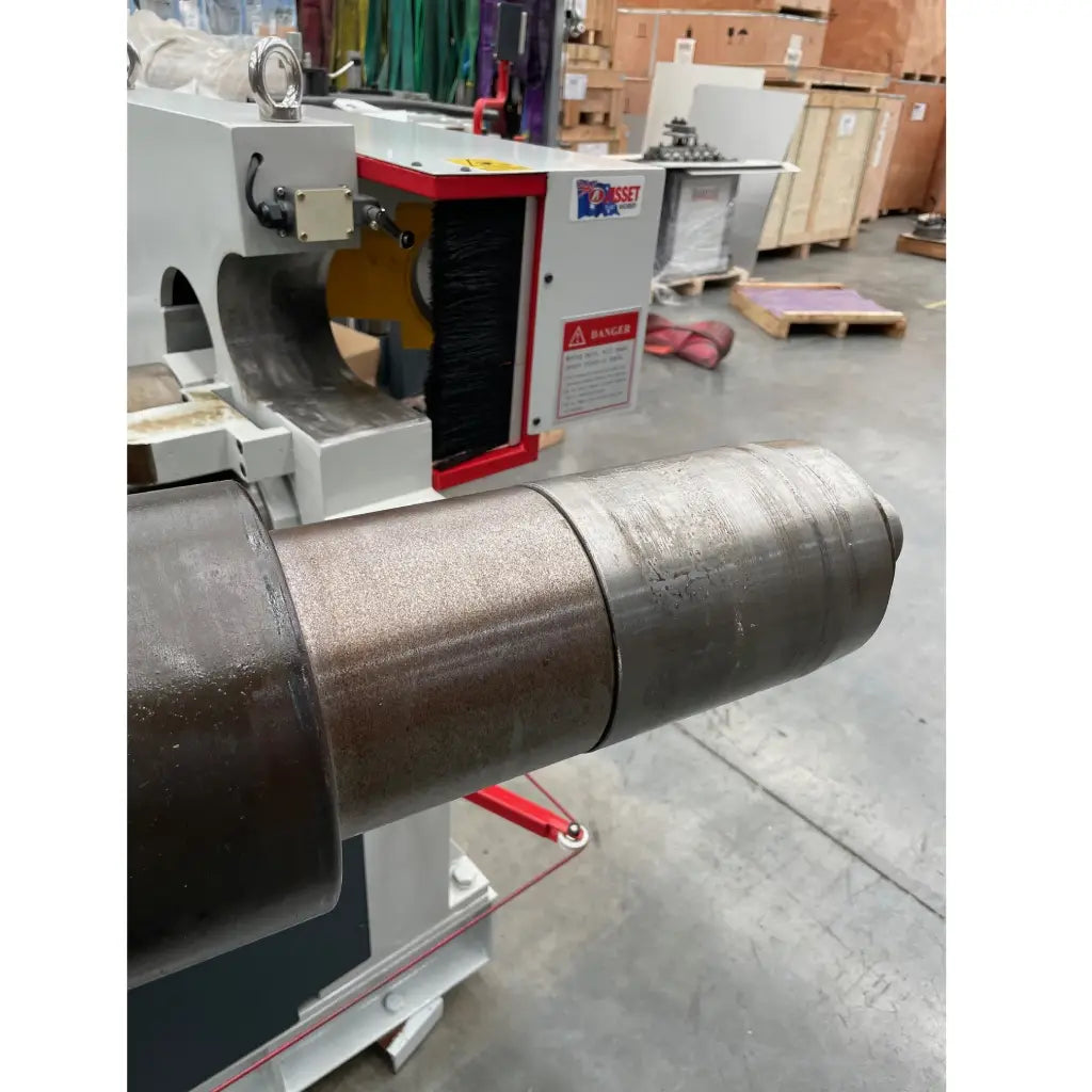 Plate Curving Roller, 2500mm x 4mm, Motorised Pinch Type Operation