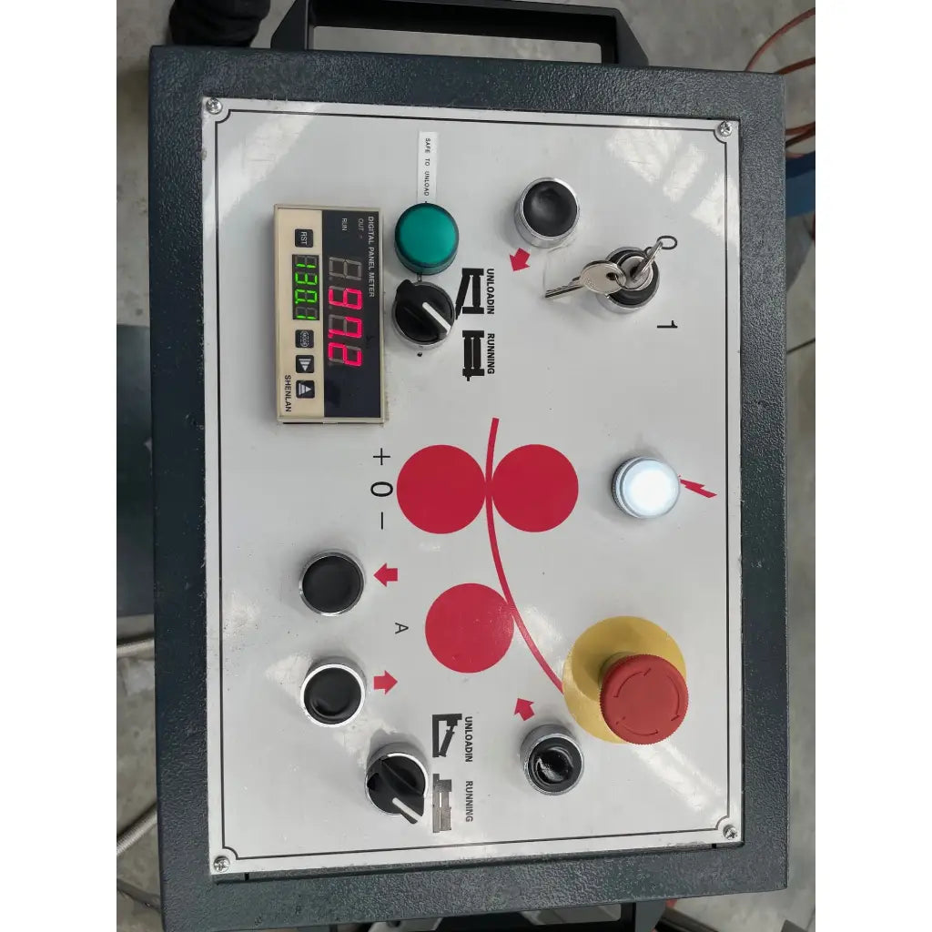 Plate Curving Roller, 2500mm x 4mm, Motorised Pinch Type Operation