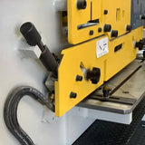 MULTI 125. Punch & Shear. Steelmaster 125Ton Hydraulic Double Cylinder, Punch, Shear. Crop & Notch