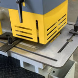 MULTI 125. Punch & Shear. Steelmaster 125Ton Hydraulic Double Cylinder, Punch, Shear. Crop & Notch