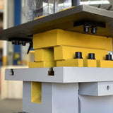 MULTI 125. Punch & Shear. Steelmaster 125Ton Hydraulic Double Cylinder, Punch, Shear. Crop & Notch