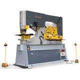 MULTI 125. Punch & Shear. Steelmaster 125Ton Hydraulic Double Cylinder, Punch, Shear. Crop & Notch