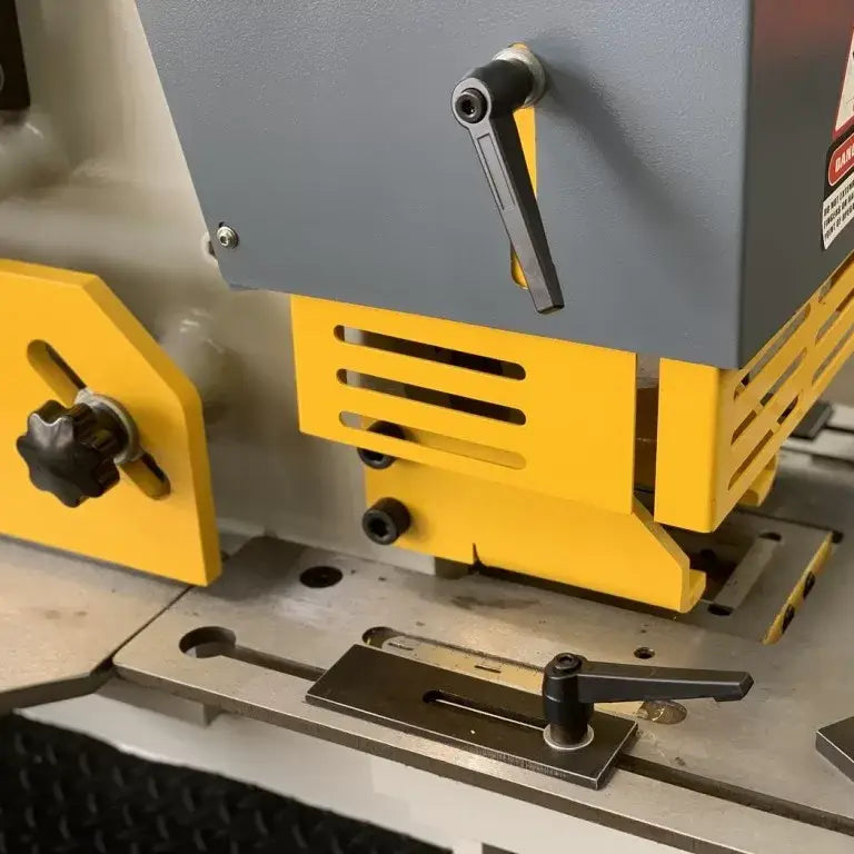 MULTI 60. Punch & Shear. Steelmaster 60Ton Hydraulic Double Cylinder, Punch, Shear. Crop & Notch