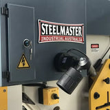 MULTI 60. Punch & Shear. Steelmaster 60Ton Hydraulic Double Cylinder, Punch, Shear. Crop & Notch