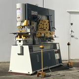 MULTI 70. Punch & Shear. Steelmaster 70Ton Hydraulic Double Cylinder, Punch, Shear. Crop & Notch