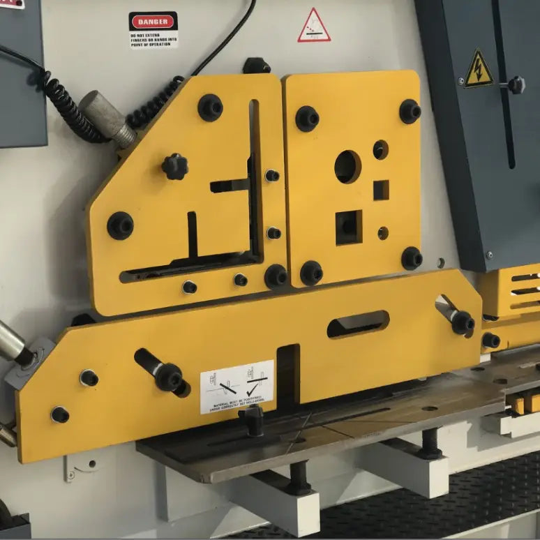 MULTI 70. Punch & Shear. Steelmaster 70Ton Hydraulic Double Cylinder, Punch, Shear. Crop & Notch
