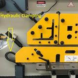 MULTI 70. Punch & Shear. Steelmaster 70Ton Hydraulic Double Cylinder, Punch, Shear. Crop & Notch