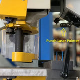MULTI 95. Punch & Shear. Steelmaster 95Ton Hydraulic Double Cylinder, Punch, Shear. Crop & Notch