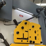 MULTI 95. Punch & Shear. Steelmaster 95Ton Hydraulic Double Cylinder, Punch, Shear. Crop & Notch