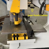 MULTI 95. Punch & Shear. Steelmaster 95Ton Hydraulic Double Cylinder, Punch, Shear. Crop & Notch