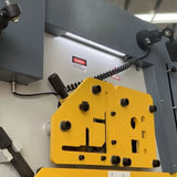 MULTI 95. Punch & Shear. Steelmaster 95Ton Hydraulic Double Cylinder, Punch, Shear. Crop & Notch