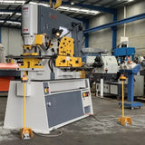 MULTI 95. Punch & Shear. Steelmaster 95Ton Hydraulic Double Cylinder, Punch, Shear. Crop & Notch