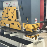 MULTI 95. Punch & Shear. Steelmaster 95Ton Hydraulic Double Cylinder, Punch, Shear. Crop & Notch