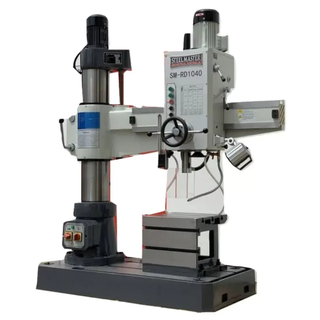 Radial Arm Drill, 1000mm Arm, 40mm Capacity, 4MT Spindle