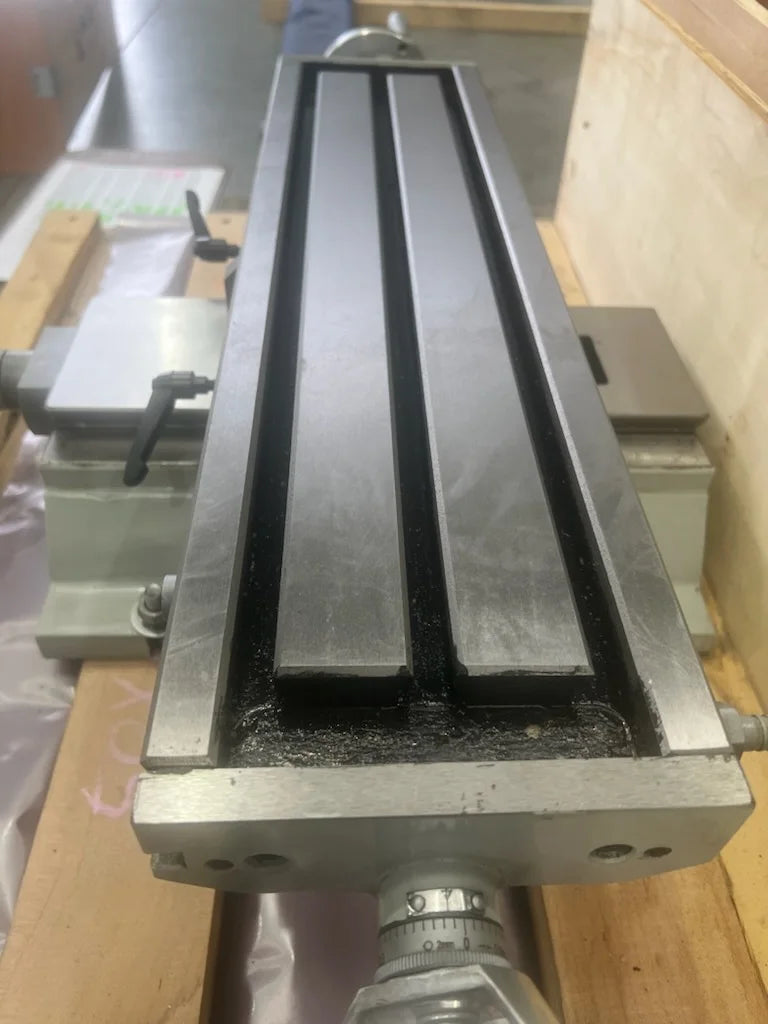 Heavy Duty Compound Slide Table, 590mm x 150mm, Ground Finish