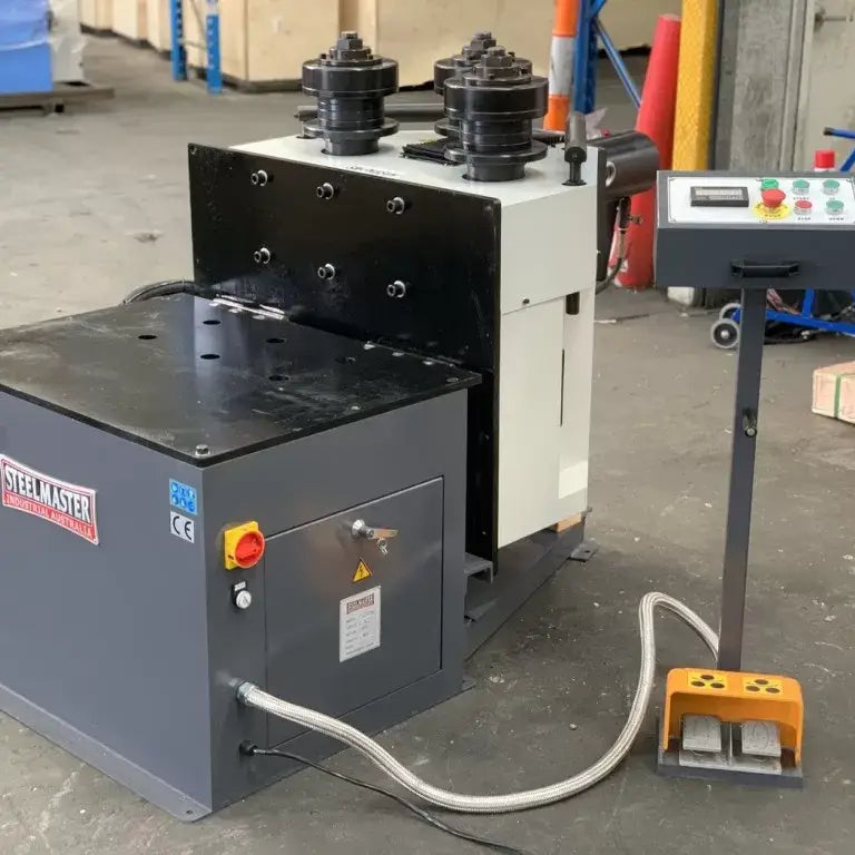 Steelmaster SM-PK65 Section & Pipe Roller Heavy Duty Vertical Hydraulic Top Roll