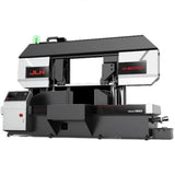 SM-H-500 Semi-Automatic Double Column Bandsaw, 500mm x 330mm Capacity, Power Infeed Table