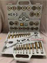 Tap & Die Thread Cutting Set M6-M24, 45 Piece in Carry Case