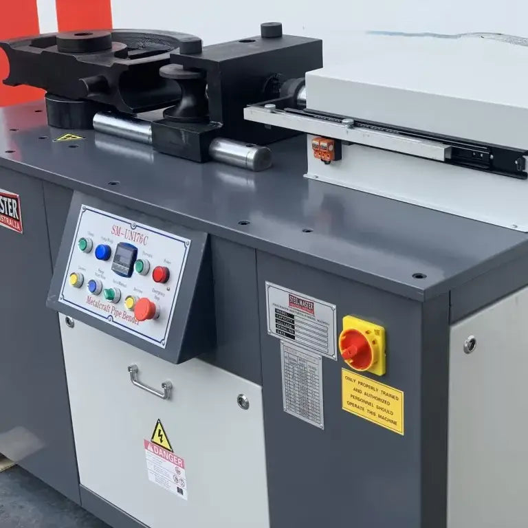 Tube & Pipe Bender, 76mm Capacity, 4 Tooling Sets, 415V