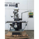 SM-KD4VS. Turret Mill Steelmaster. Pwr Draw Bar, ISO40 Spindle, 2 Axis Power Feed, 3 Axis DRO