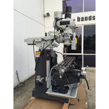 SM-KD4VS. Turret Mill Steelmaster. Pwr Draw Bar, ISO40 Spindle, 2 Axis Power Feed, 3 Axis DRO