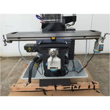 SM-KD4VS. Turret Mill Steelmaster. Pwr Draw Bar, ISO40 Spindle, 2 Axis Power Feed, 3 Axis DRO