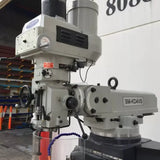 SM-KD4VS. Turret Mill Steelmaster. Pwr Draw Bar, ISO40 Spindle, 2 Axis Power Feed, 3 Axis DRO