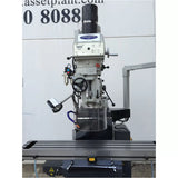 SM-KD4VS. Turret Mill Steelmaster. Pwr Draw Bar, ISO40 Spindle, 2 Axis Power Feed, 3 Axis DRO