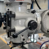 Turret Mill, Pwr Draw Bar, ISO40 Spindle, 2 Axis Power Feed, 3 Axis DRO