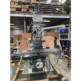 Turret Mill, Pwr Draw Bar, ISO40 Spindle, 2 Axis Power Feed, 3 Axis DRO