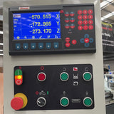 Turret Mill, Pwr Draw Bar, ISO40 Spindle, 2 Axis Power Feed, 3 Axis DRO