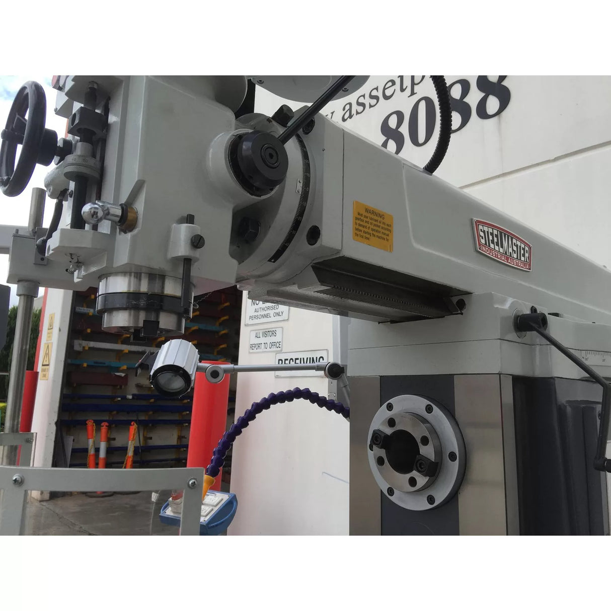 Turret Mill, Vertical & Horizontal Spindle, 3 Axis Digital Read Out