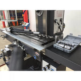 Turret Mill, Vertical & Horizontal Spindle, 3 Axis Digital Read Out