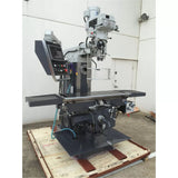 Turret Mill, Vertical & Horizontal Spindle, 3 Axis Digital Read Out