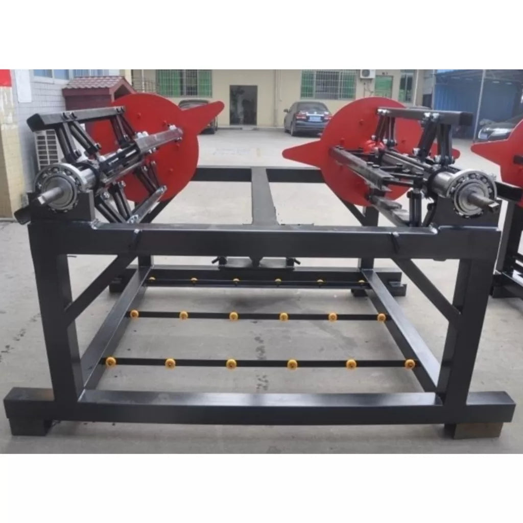 Twin Decoiler 1600mm 2500Kg, Expanding Mandrel Type