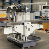 Universal Mill, 2000mm x 500mm Table, ISO 50 Vertical Spindle, 3 Axis DRO