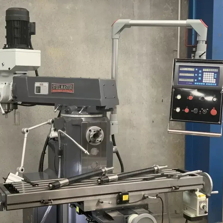 Universal Mill, Gear Head Drive with Easson 3 Axis Digital Readout