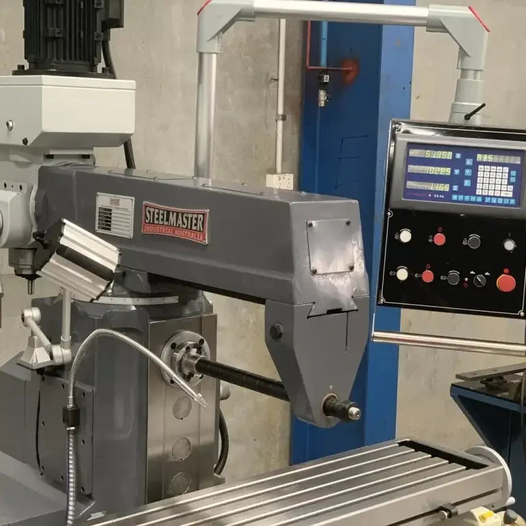 Universal Mill, Gear Head Drive with Easson 3 Axis Digital Readout