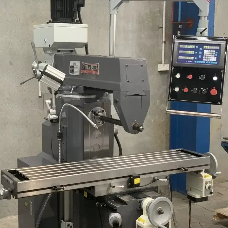 Universal Mill, Gear Head Drive with Easson 3 Axis Digital Readout
