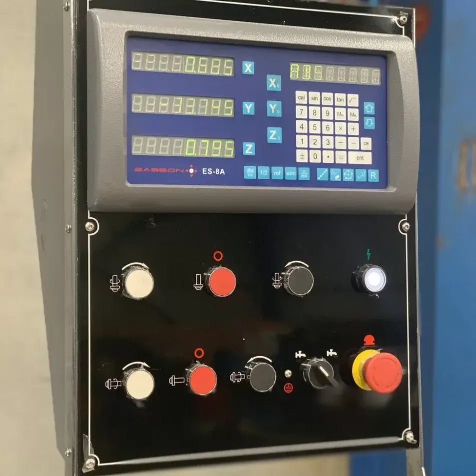 Universal Mill, Gear Head Drive with Easson 3 Axis Digital Readout
